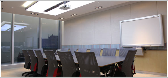 boardroom led downlight installation